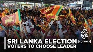 Sri Lanka election: Voters to choose leader amid economic uncertainty