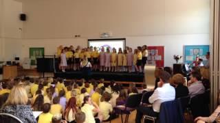 Ysgol Panteg students welcome guests to the school's official opening