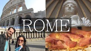 3 Days in Rome Vlog! Colosseum, Forum, Vatican, Food, Travel