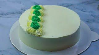 Vanilla Sponge Cake Recipe | Birthday Cake Recipe| Cake Decorating| Cake Recipe| Cake Design| #viral