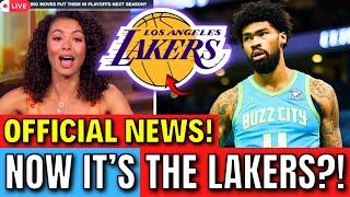 NOW IT’S THE LAKERS ! LAKERS CONFIRMS NEW PLAYER? TODAY'S LAKERS NEWS