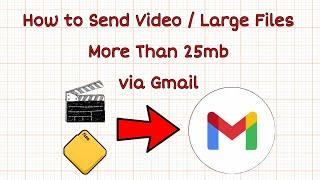 How to Send Videos on Gmail | How to Send Large Files More than 25mb via Gmail using Android phone