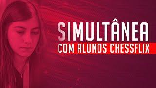 Simultânea com os alunos Chessflix |  WMI Julia Alboredo