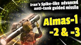 Almas missile: Iran's high-tech Spike-variants