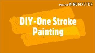 DIY - One Stroke Painting | Acrylic painting | Blend Spectrum Art Studio
