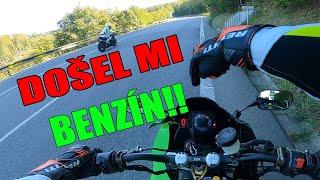 DOŠEL MU BENZÍN | KAWASAKI (NE)MOTOVLOG