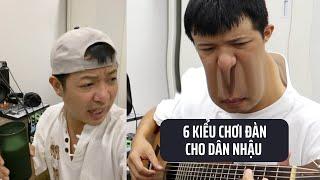 6 kiểu chơi đàn cho dân nhậu...