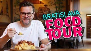 Bratislava Food Guide & Travel Tips / What to eat in Bratislava Slovakia  Slovak Food Vlog