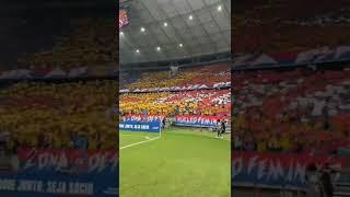 torcida do Fortaleza fez uma grande festa no Castelão mas o clube perdeu por 1 a 0 para Ceará