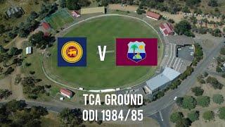 Sri Lanka V West Indies ODI 1984/85 TCA Ground Hobart