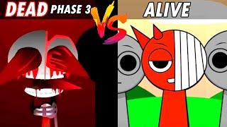 Incredibox Sprunki DEAD Phase 3 Vs ALIVE Sprunki Versions  | Sprunki Horror Mods