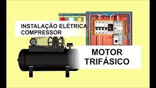 Instalação Elétrica do Compressor com Motor Trifásico (Parte 2)