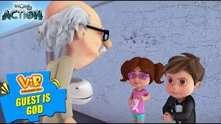 Vir The Robot Boy New Episodes | Guest Is God | Hindi Kahani | Wow Kidz Action