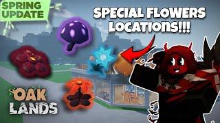 How To Get All The PETALFALL AXE FLOWERS! | Oaklands