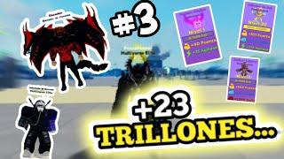 23 TRILLONES!!! reaccionando a cuentas#3   MUSCLE LEGENDS  | ROBLOX