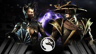 Mortal Kombat X - Dark Empress Kitana Vs Dark Raiden (Very Hard)