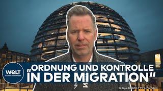 BUNDESTAG: „Deutschland braucht Ordnung und Kontrolle in der Migration!“ - FDP-Fraktionschef Dürr