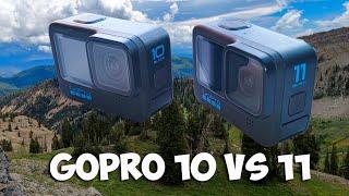 GoPro Hero 10 vs GoPro Hero 11 - Side by Side Stabilization Test - 4k