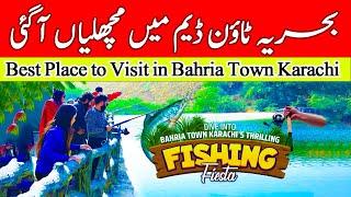 Fishing Fiesta Festival | Bahria Town Karachi | Best Pinic Place | 15 B Mini Dam | MrZia