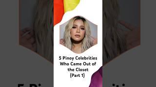 5 Pinoy Celebrities Who Came Out of the Closet (Part 1) #lgbt #comingout #klarissedeguzman