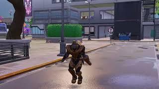 Thanos Hits the Griddy in Fortnite while the RENT theme plays