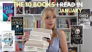 JANUARY reading wrap up! 10 books 