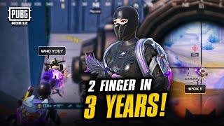 TWO THUMB !! WHEN YOU PLAY 2 FINGER FOR 3 YEARS | PUBG MOBILE