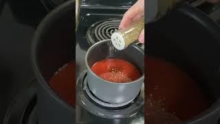 HOT BUTTERED TOMATO JUICE Using V8 Juice #Shorts