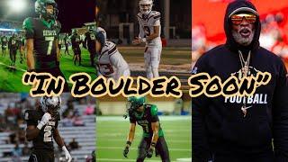 5⭐️WR, 4⭐️QB & 4⭐️DB EYEING COLORADO FOOTBALL!! MULTIPLE BLUE CHIP RECRUITS WILL BE IN BOULDER SOON!