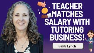 From Classroom to Online Success: Teacher Matches Salary with Tutoring Business!