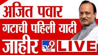 NCP First Candidate List For Maharashtra Assembly Elections 2024 LIVE | NCP ची पहिली यादी जाहीर
