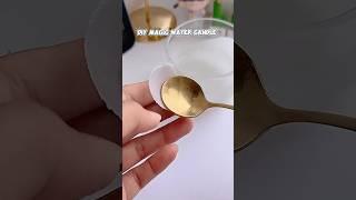 DIY Magic Water Candle #shorts #art #diy #muktaartandcraft #youtubeshortsindia