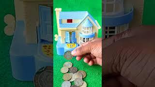 BLUE NEW BANK HOUSEYou Won't Believe What's Inside! "(hc.2301)#shorts #shortsfeed #trending #funny