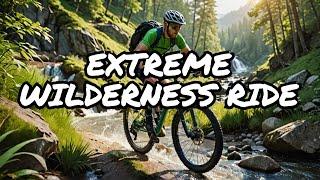 EXTREME Wilderness Survival on a State Bike Co. Klunker at Cibilo Creek! #trending #viralvideo