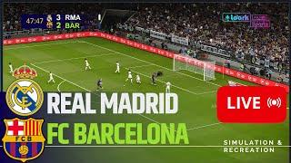 REAL MADRID vs BARCELONA ElClásico 2025 Final Super Cup Full Match Live Simulation