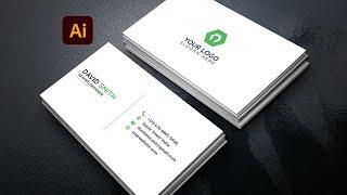 How to Make a Business Card Design in Adobe Illustrator