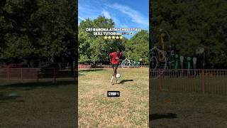 CR7 Rabona ATW+Chest Stall SKILL TUTORIAL#football #shorts