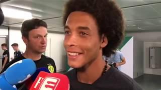 Axel Witsel über seinen Fitnesszustand und die BVB-Qualität