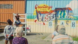 The ViBe Creative District Mural Tour | Exclusive Inside Look | Virginia Beach