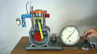 Piston motion acceleration