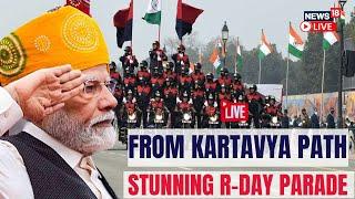 Republic Day 2025 LIVE | Republic Day Parade 2025 LIVE | PM Modi LIVE | 76th Republic Day | N18L