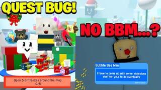 BEE BEAR BUGGED! No BBM Quest Yet...? (Bee Swarm Simulator)