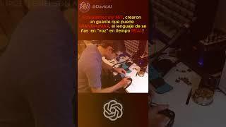 Estudiantes del MIT crearon guante que traduce del lenguaje de señas a voz en tiempo real!