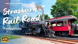 Strasburg Rail Road: A Timeless Journey | Top US Tourist Attraction (4K)