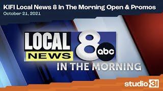 KIFI Local News 8 In The Morning Open & Promos, 10/21/2021