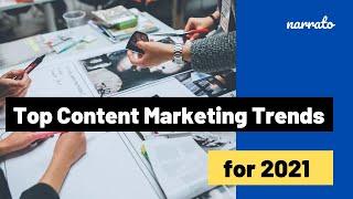 Top 6 Content Marketing Trends For 2021