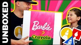 Unboxing - Barbie Loves Crayola - PLUS GIVEAWAY 