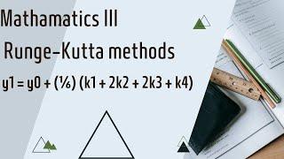 mathematics lll .Runge kutta method M3 unit 3 .