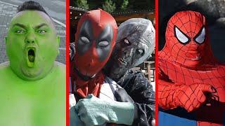 Superheroes vs Zombies Funny Stories