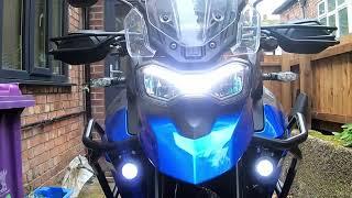 Triumph Tiger 850 Sport - GZCRDZ  10W LED Spotlights + Thunderbox